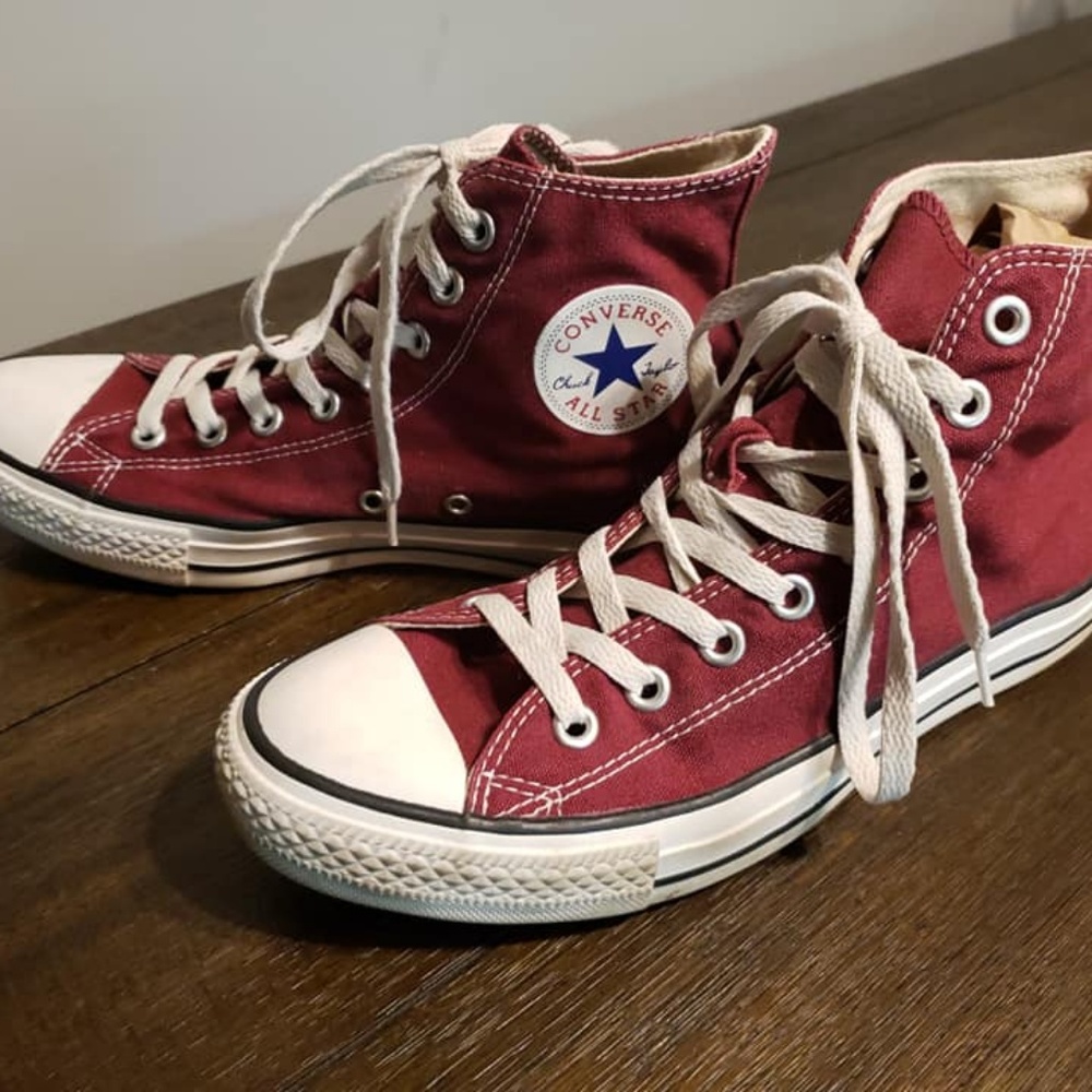 Set of 3 Converse Shoes Size 8 Mens - Picture 5 of 6